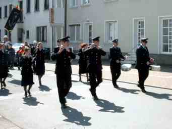 Traditioneller Kirchgang