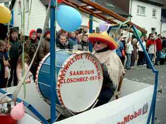 Spielmannszug an Faasenddienstag